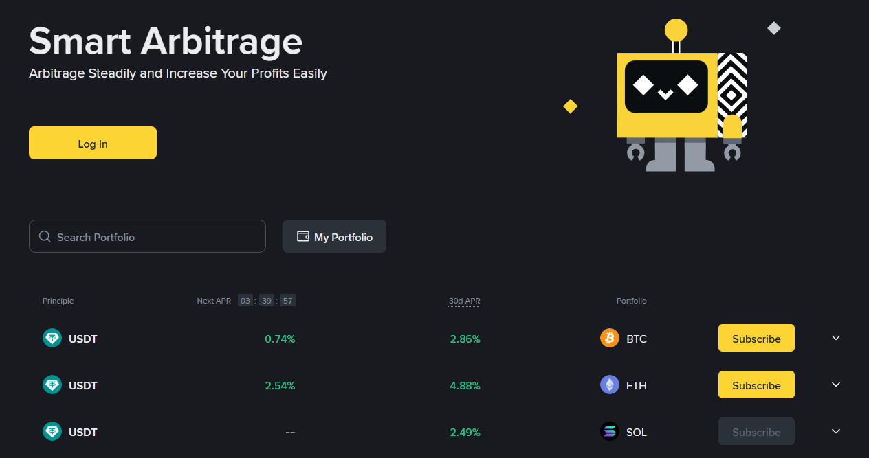 Binance Smart Arbitrage