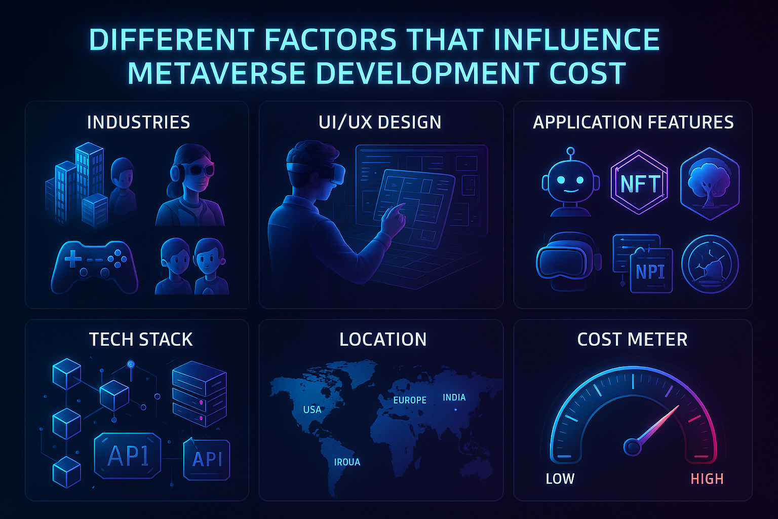 Factors That Influence Metaverse Development Cost
