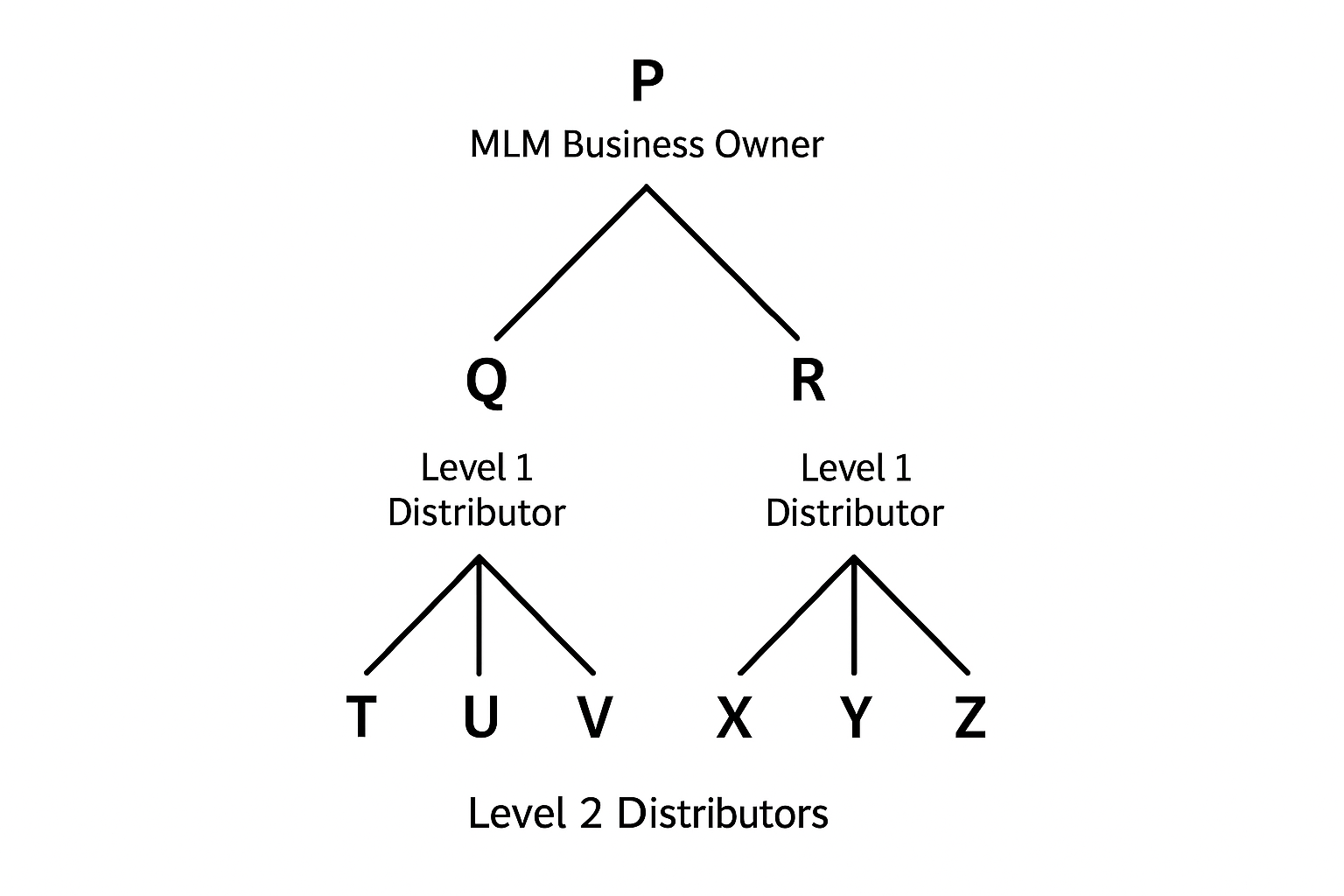 Example of Matrix MLM Structure