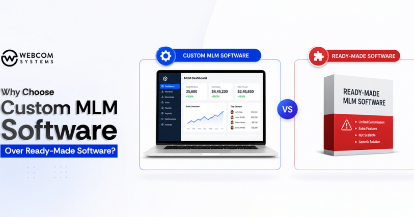 Why Choose Custom MLM Software Over Ready-Made Software?